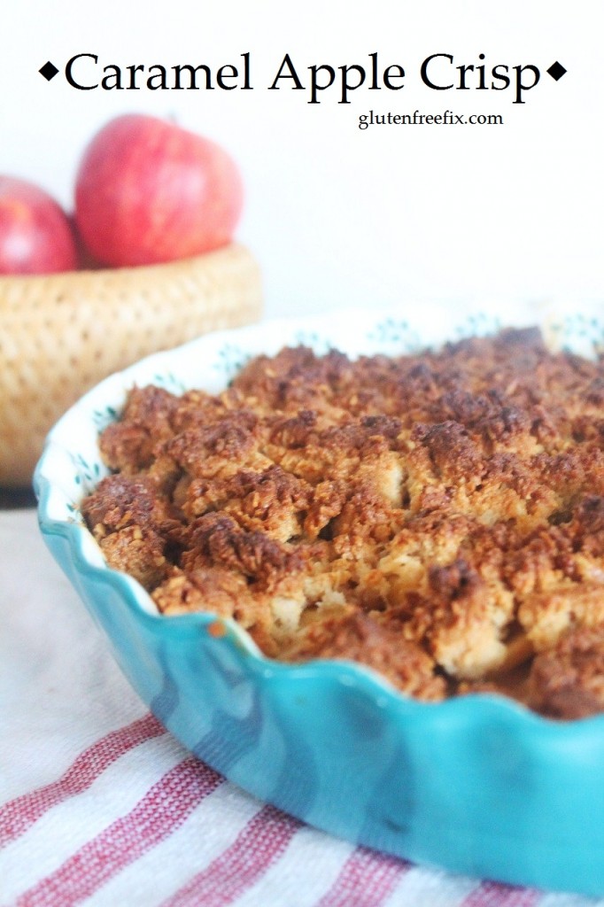 Caramel Apple Crisp | GlutenFreeFix